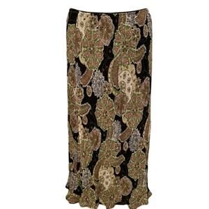 Style & Co Black and Floral Skirt, Size P12